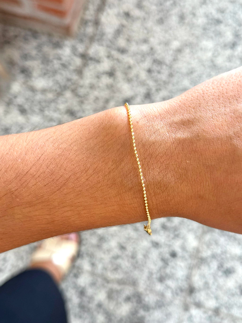 Pulseira mini bolinhas