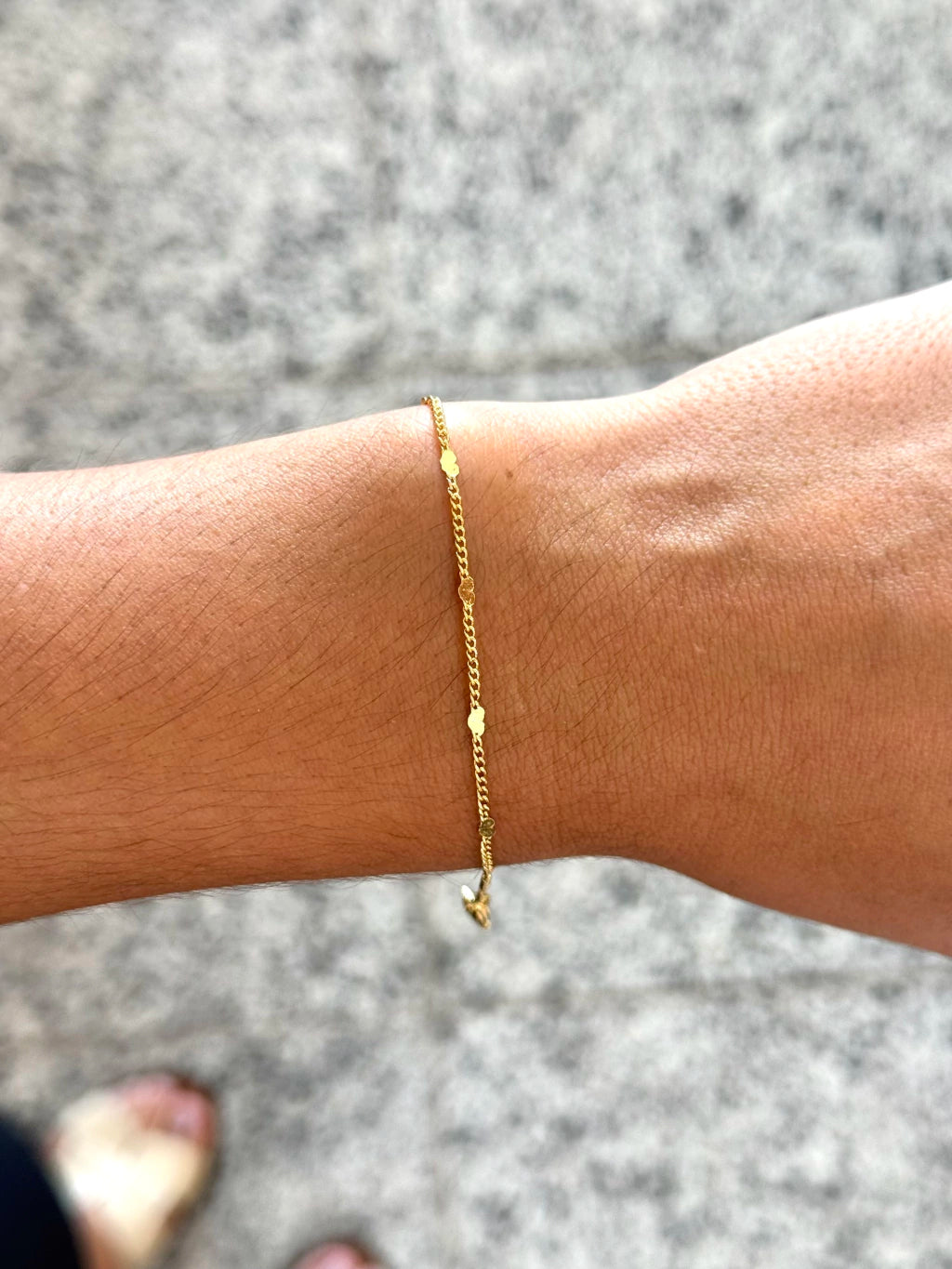 Pulseira grumet coração