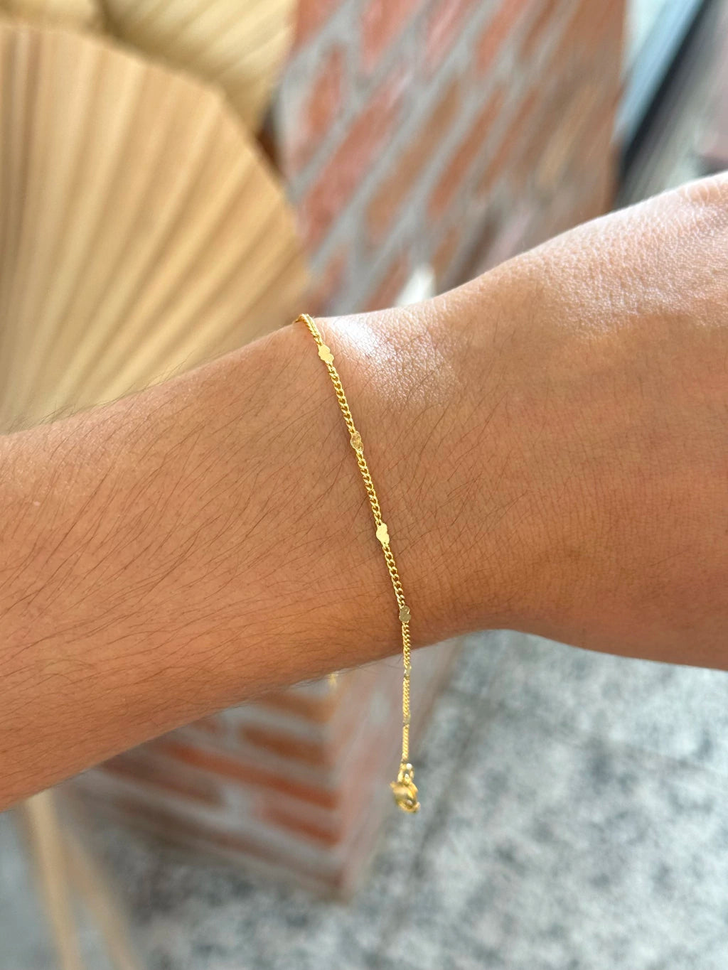 Pulseira grumet coração