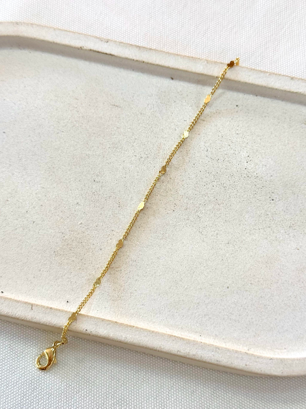 Pulseira grumet coração