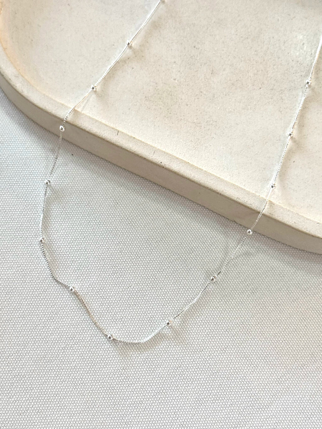 Colar veneziana bolinhas 40cm