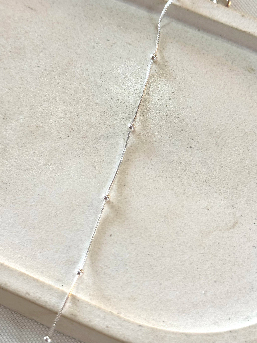 Colar veneziana bolinhas 40cm