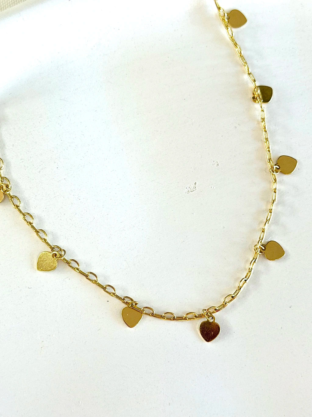 Pulseira coração pendurado