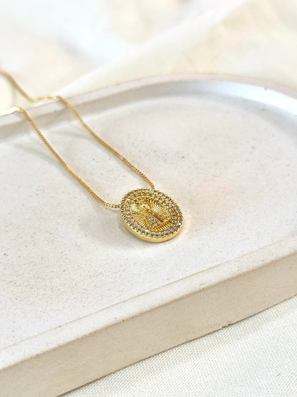 Colar redondo Nossa Senha Aparecida