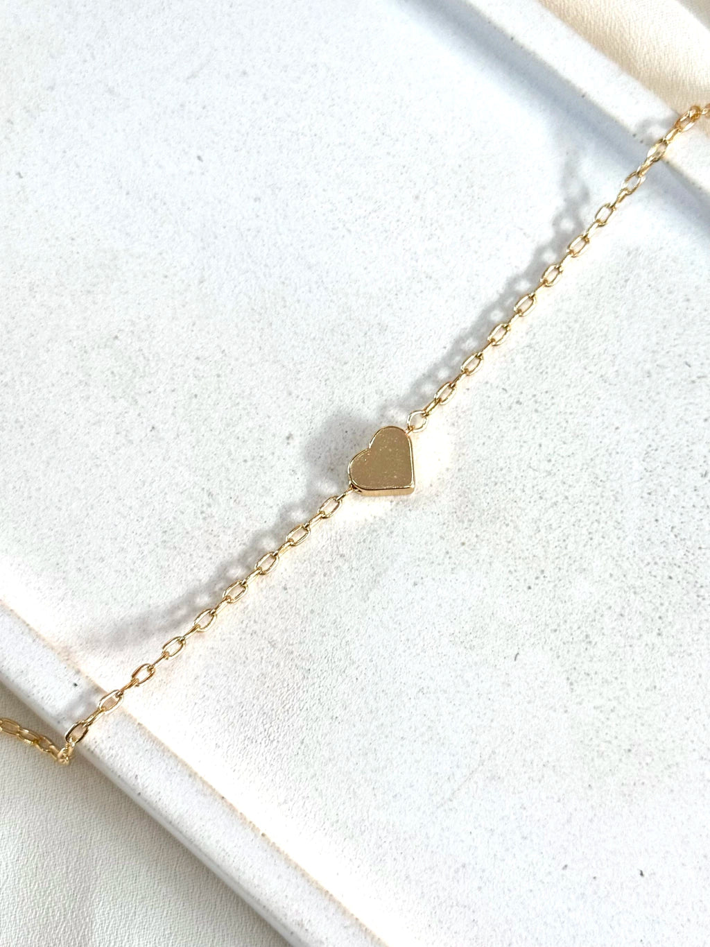 Pulseira Cadeadinho com coração 8 mm