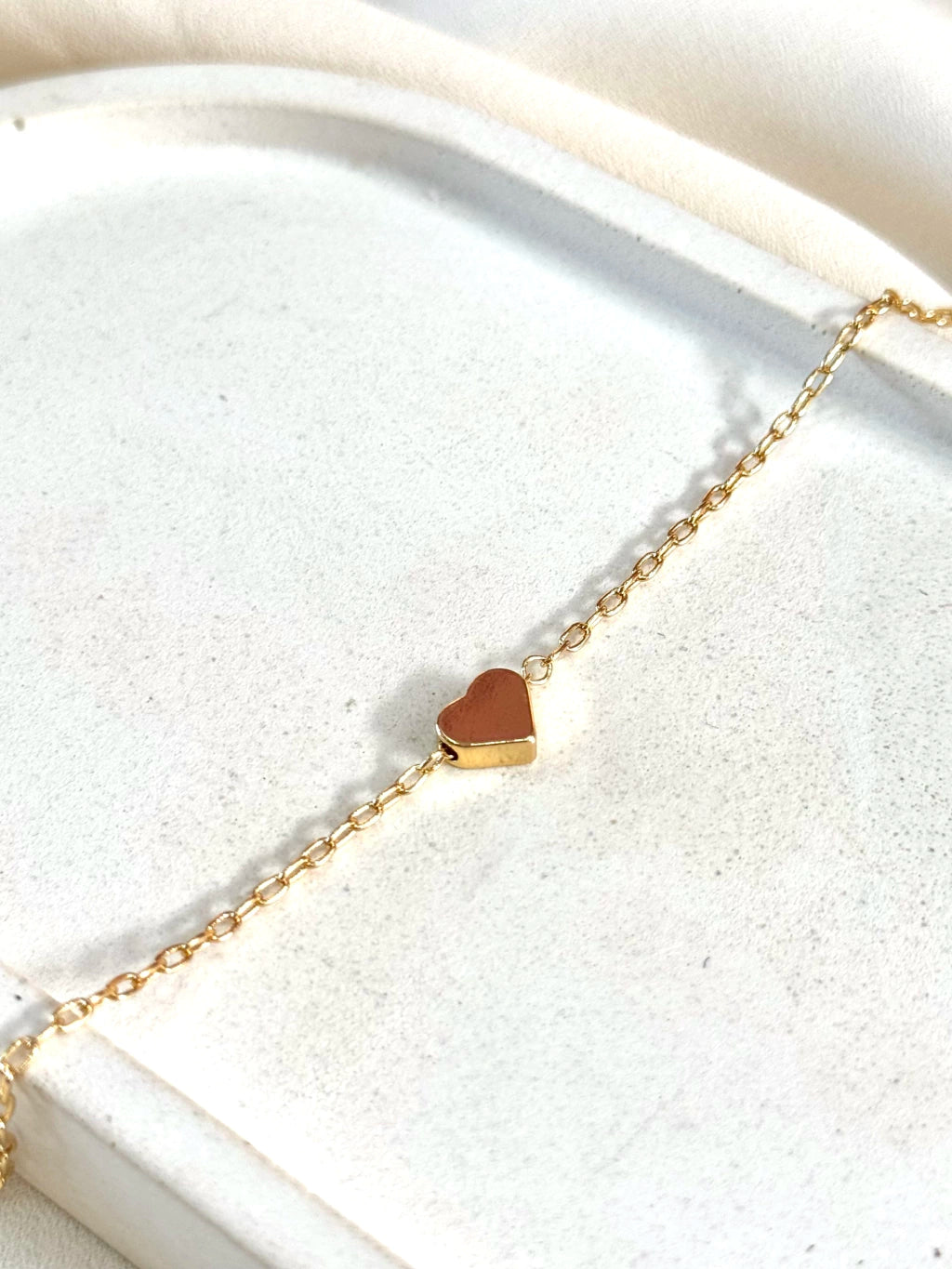 Pulseira Cadeadinho com coração 8 mm