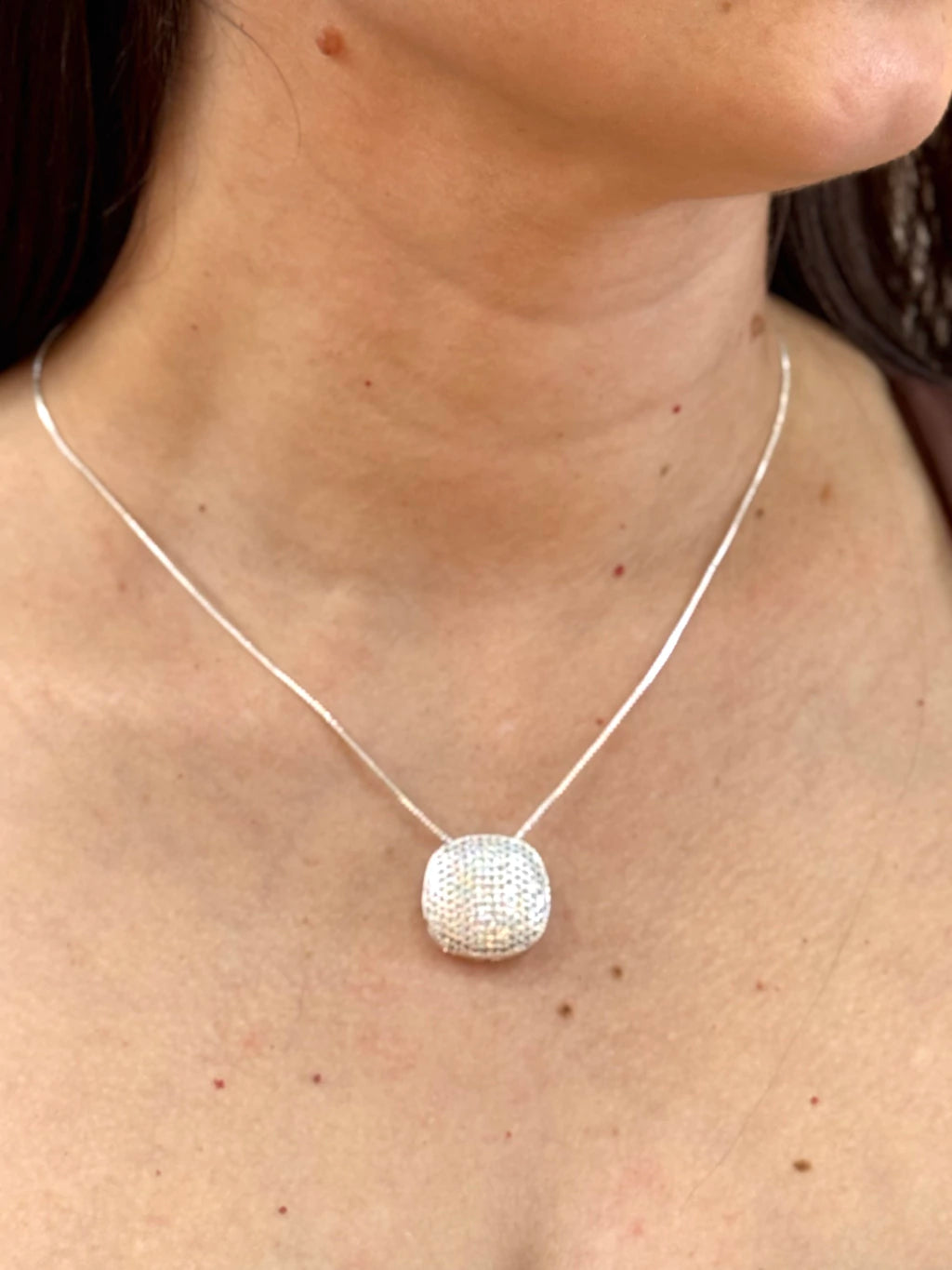 Conjunto quadrado cravejado