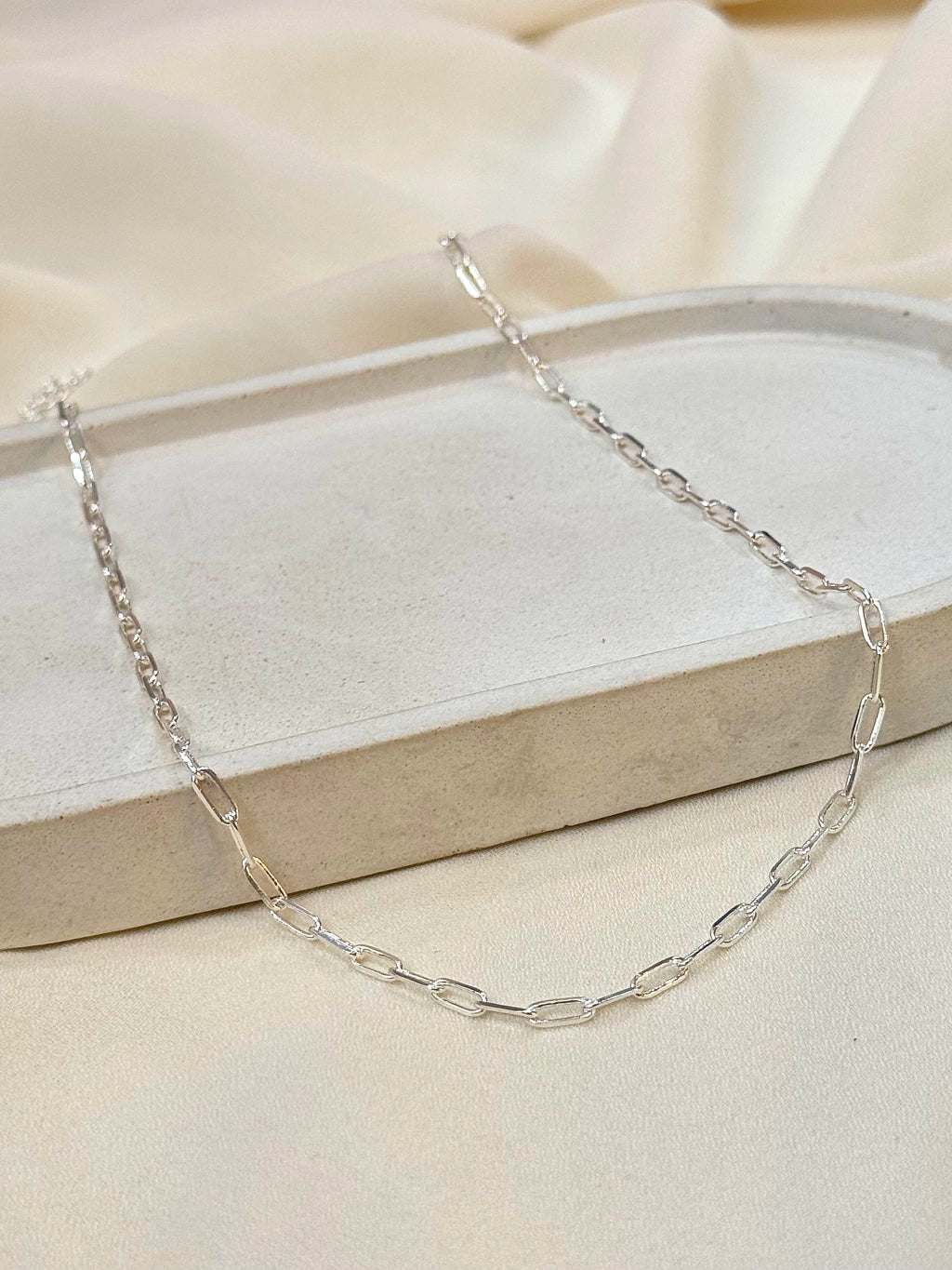 Corrente cartier 4mm 40cm