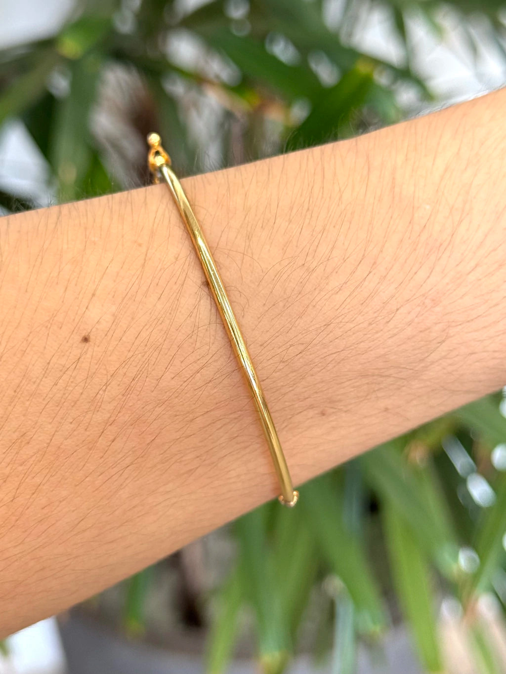 Bracelete algema tubo 2mm