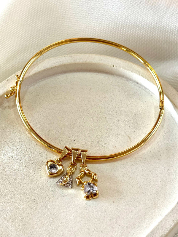 Bracelete algema tubo 2mm