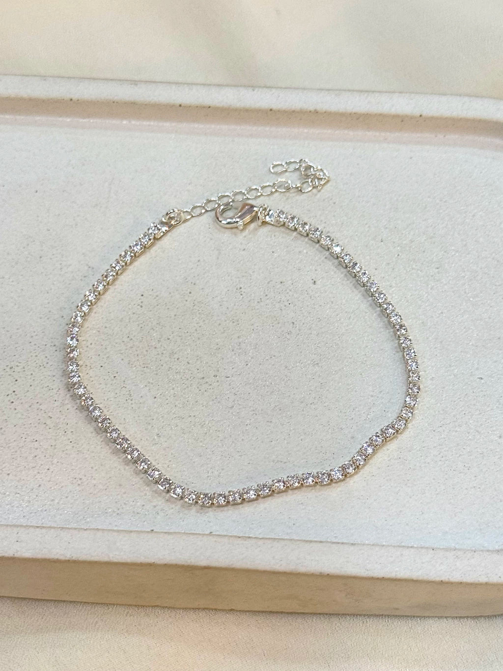 Pulseira riviera cristal
