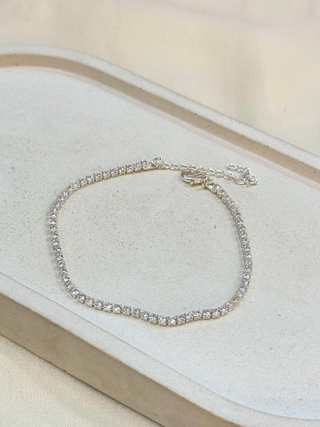 Pulseira riviera cristal