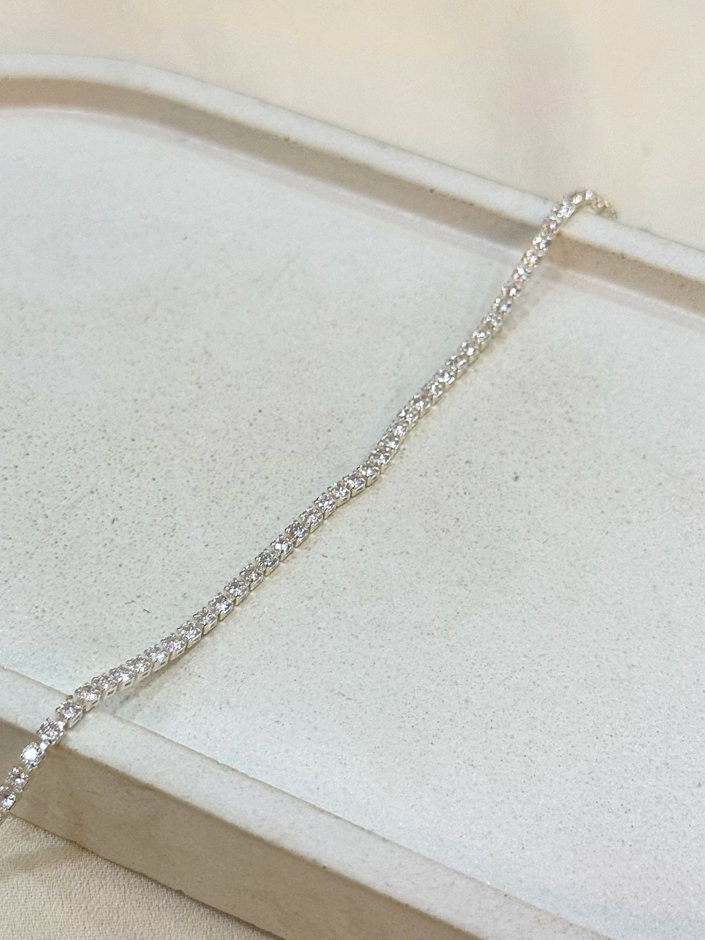 Pulseira riviera cristal