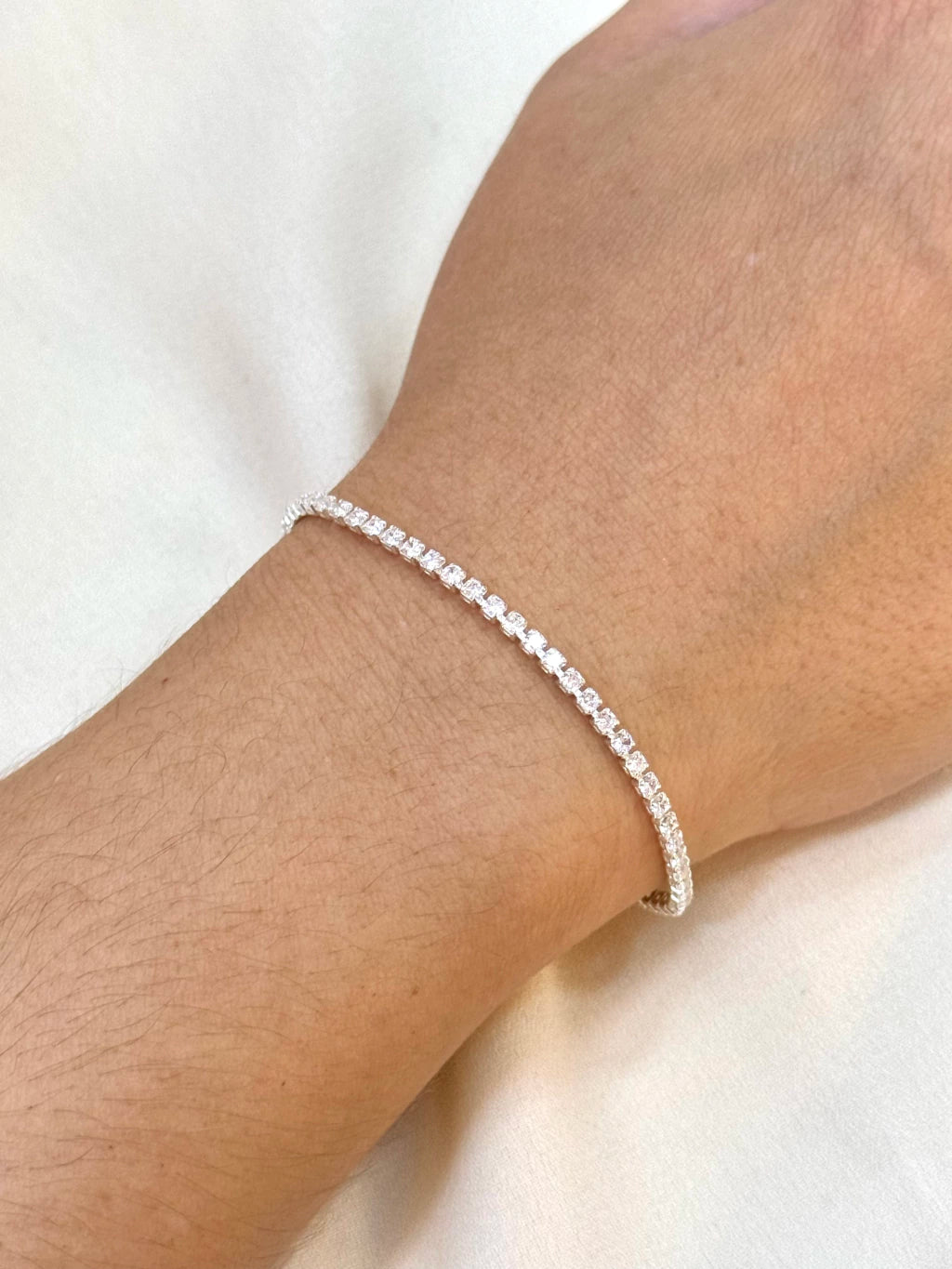 Pulseira riviera cristal