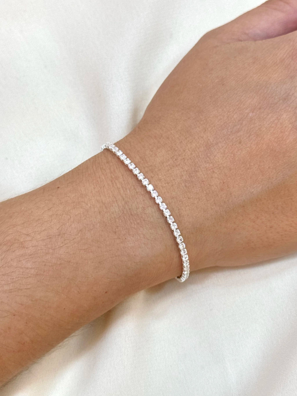 Pulseira riviera cristal
