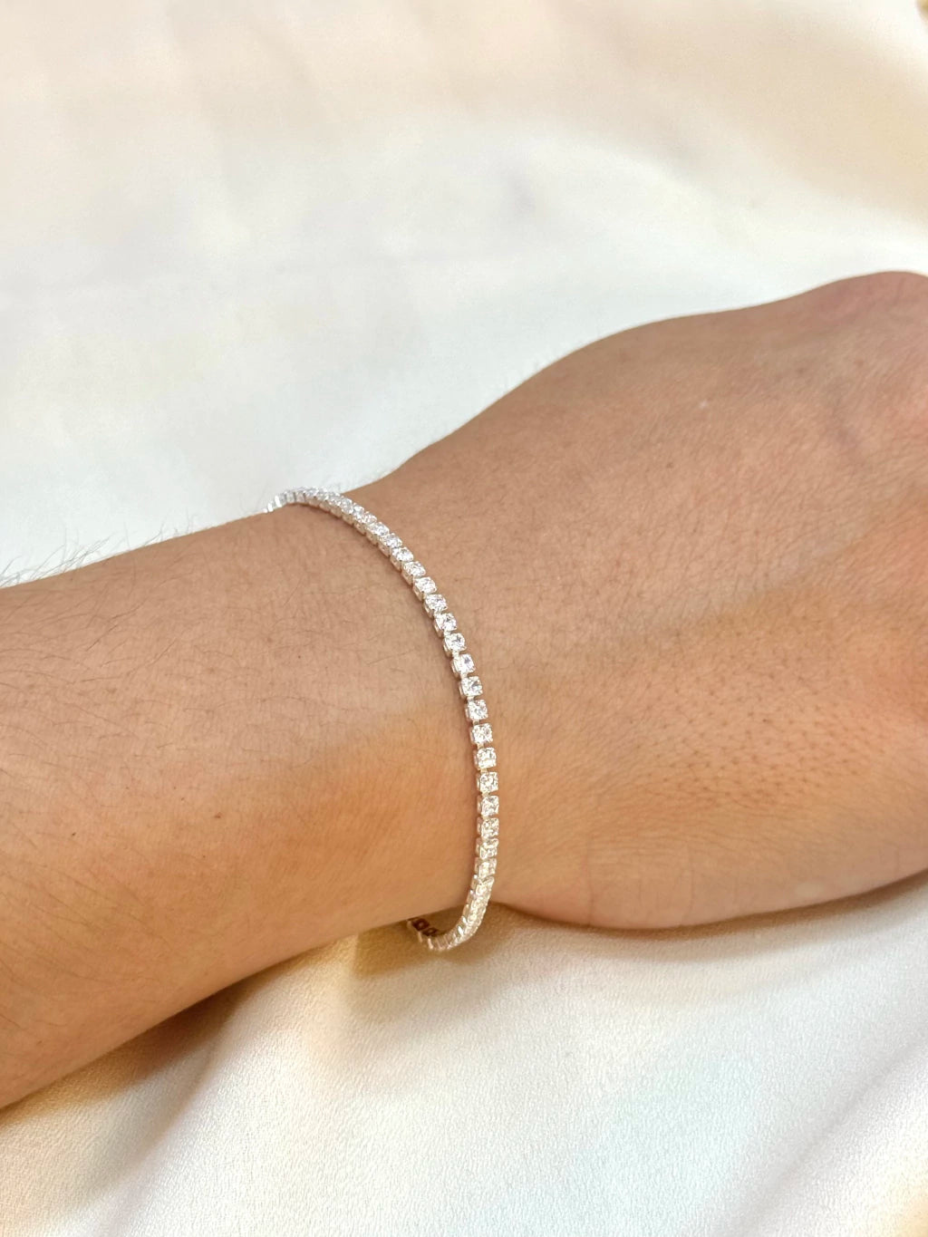 Pulseira riviera cristal